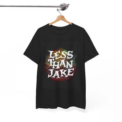 Less Than Jake T-Shirt Vintage Punk Rock Band Merch Unisex Schweres Baumwoll-T-Shirt