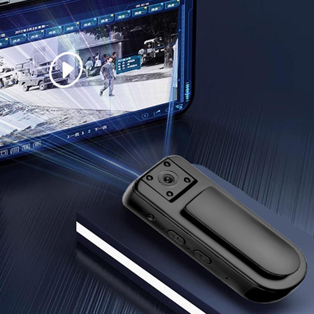 HD 1080P Mini Body Camera 180° Rotatable Lens WiFi Wearable Worn Bodycam Night Vision Sport Bike Outdoor Video Recorder