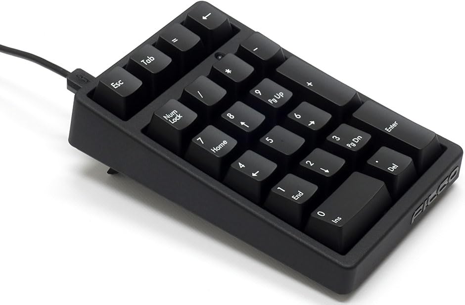 Majestouch TenKeyPad 2 Professional PBT Brown Switches, 21 Keys, PBT Bi-Color Molded Keycaps, NumLock Non-Interlocking, USB-6 Key Rollover,