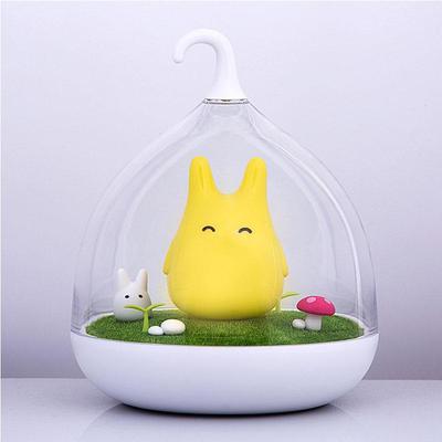 Luz nocturna, nuevo estilo, Totoro, USB, Sensor táctil portátil, LED, luz nocturna para bebé, lámpara de noche con Sensor táctil, lámpara de noche para niños