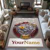 Galatasaray Customize Text Area Rug Perfect For Game Room Living Rooms Study Room Dining Room Antislip Carpet Anime Office Decor