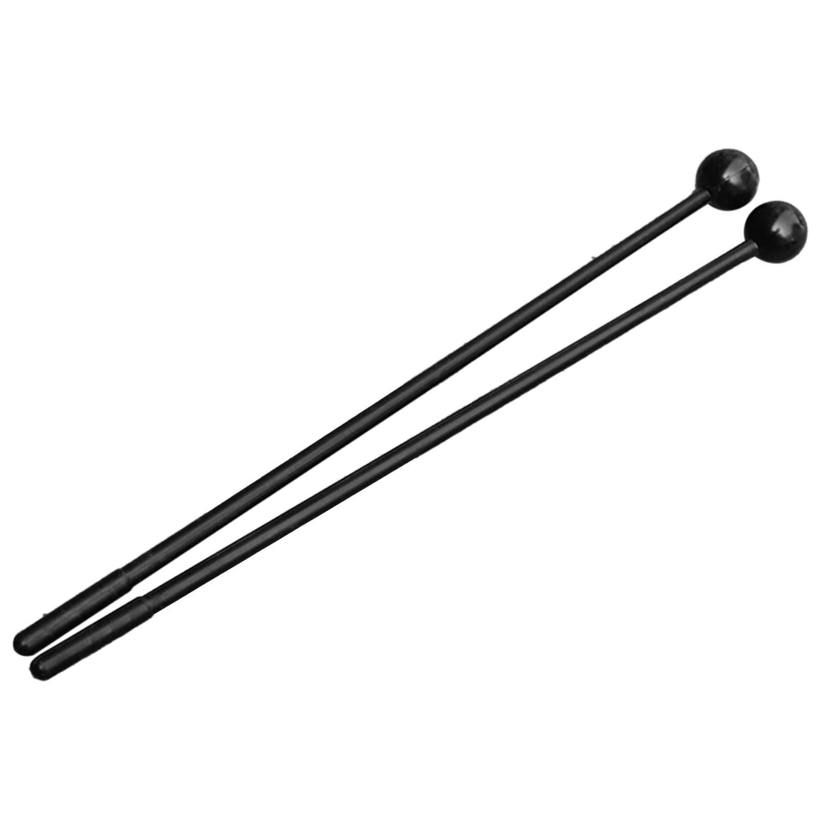 

Drum Stick Mallet Orff Percussion Instrument Parts Music Early Education Teaching Aids Black Plastic