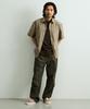 ONNHANS [Elastic Waist] Summer Belted Core Pants_Dark Moss