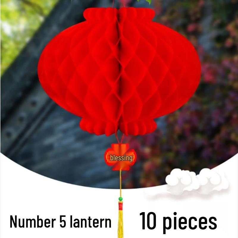 Chinese Style Sheepskin Lantern Chandelier: Waterproof Outdoor Antique Red Palace Balcony Decoration
