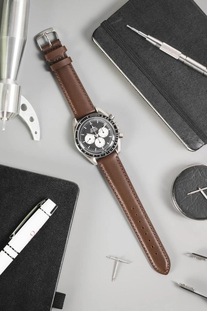 [MORELLATO] MORELLATO Watch Band GRAFIC XL Graphic Length 20mm Dark Brown Cowhide Leather K0969 087 034 020