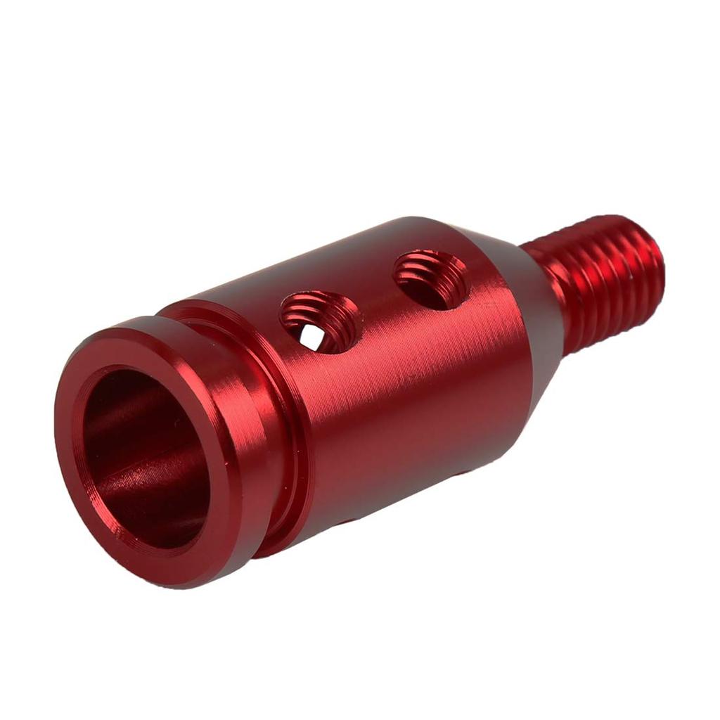 uxcell Car Shift Knob Adapter Shift Knob Conversion Adapter M10x1.5 Threadless for Shifter Red