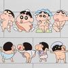 Crayon Shin-chan Waterproof Funny Car & Motorcycle Sticker