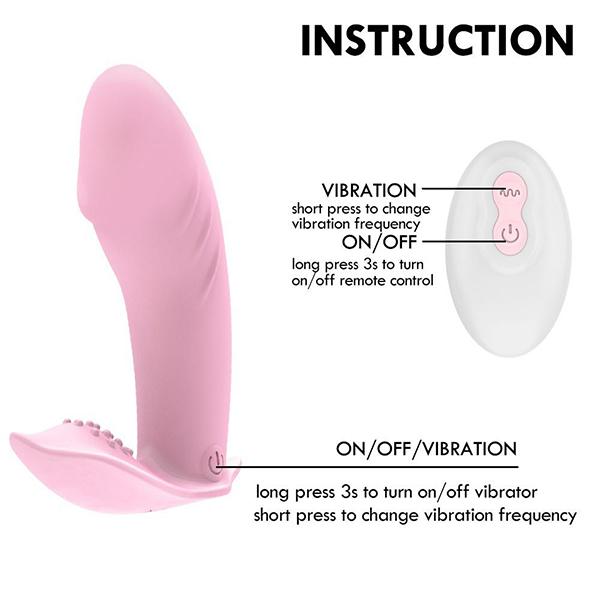 Wearable Panties Dildo Sex Toys Wireless Remote Control Sex Toys for Women 10 Speed G Spot Clitoris Stimulate Vagina Orgasm