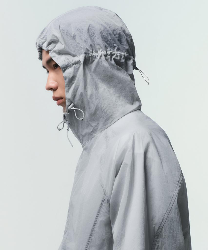 Musinsa Standard [City Leisure] Sheer Windbreaker Jacket [Light Grey]