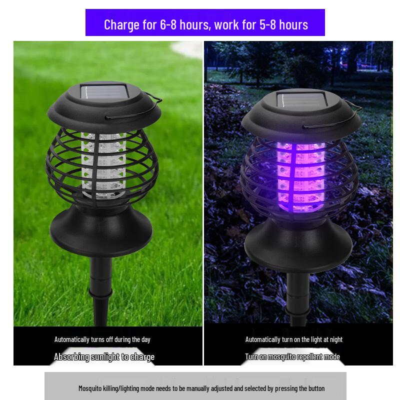 NuFeng Outdoor Solar Mosquito Killer Lamp