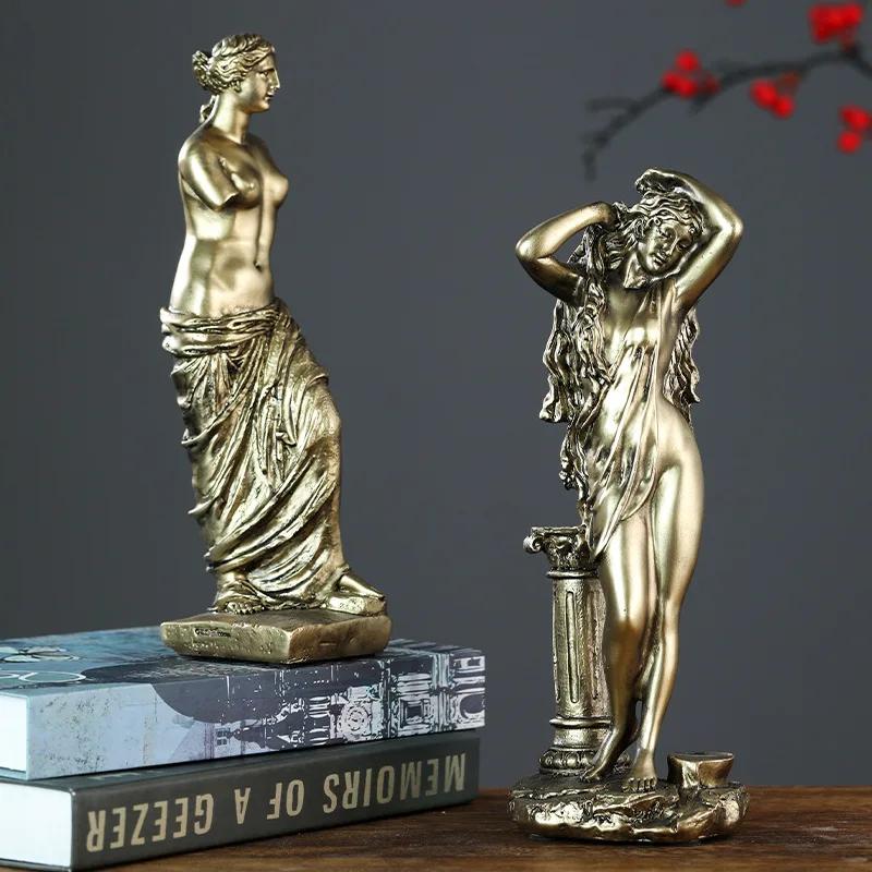 Venus De Milo Statue Armless Greek Sculpture Classical Art Figure Home Decoration Museum Quality Resin Collectible Study Decor