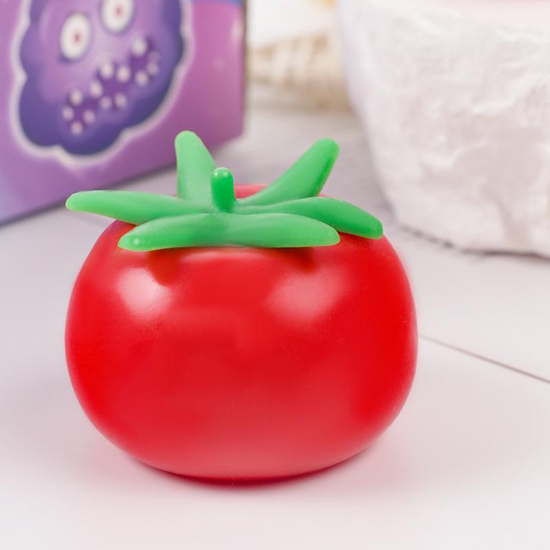

Xiaohongshu Tomato Squeeze Toy - Slow Rebound Stress Relief Ball One червоний