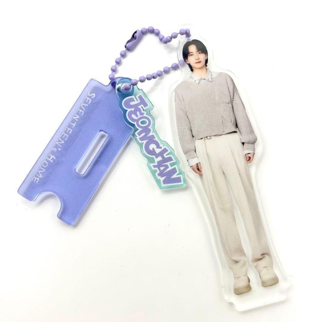 Used SEVENTEEN JEONGHAN Jeonghan Acrylic Keychain HOME