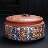 Modern Ceramic Storage Jar Pie Porcelain Sealed Jar Candy Coffee Box Moisture-Proof Porcelain Storage Tank with Lid Home Decor