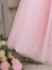 Girls' Sleeveless Puffy Mesh Princess Dress with Bow - Spring/Summer European & American High-End Fashion.