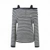 T Shirt Oversize Korean Style Long Sleeve With Embroidery For Women