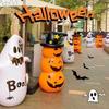 Cross-border Halloween Inflatable Pumpkin Ghost Tumbler Scene Decoration