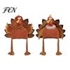 Holiday Costume Accessory for Thanksgiving Funny Turkey Hat Adults, Accessory, Novelty Soft Fun Headpiece Knitted Women, Men, Fall Party Skin Friendly