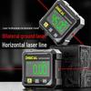 High-Precision Digital Laser Level with Spirit Level, Angle & Slope Measurement