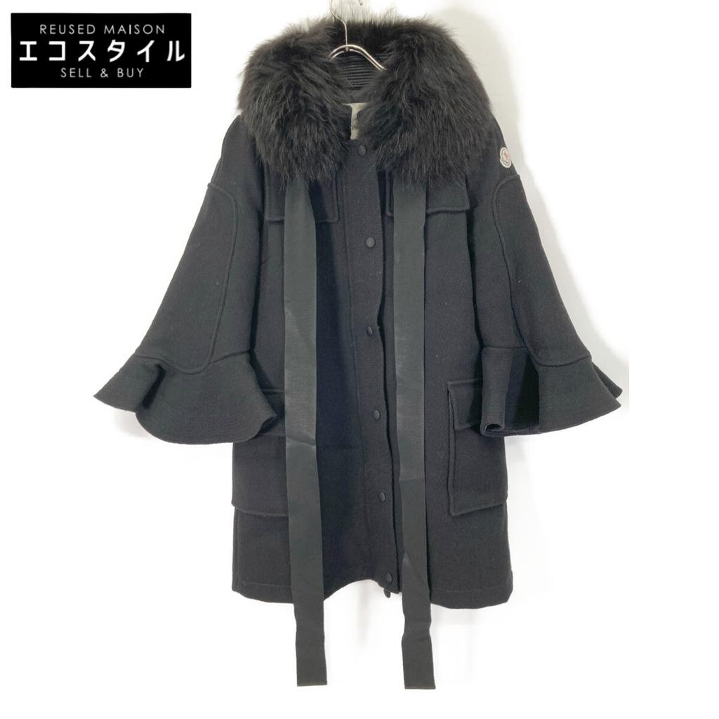 Moncler Black SUIKA Down Coat Coat 0 blackUsed