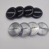 4 Stück/Set 53mm 48mm(Identifikation) Auto Radnabenkappen Für Vossen Emblem Auto Radfelge Radnabenabdeckung Felgenabdeckung Styling Zubehör