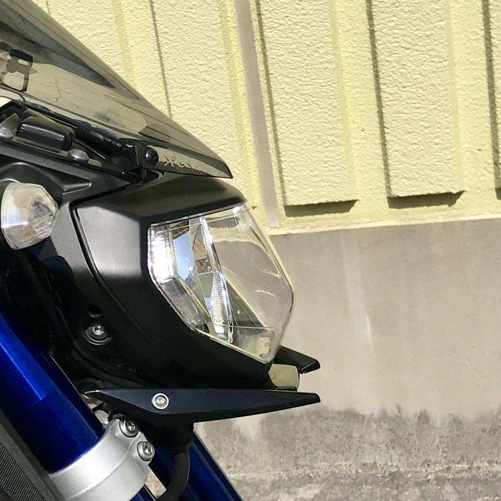 Bruce Shark Yamaha MT 09 rám horního držáku obložení černý pro přední světlomet a FZ-09 2014-2016