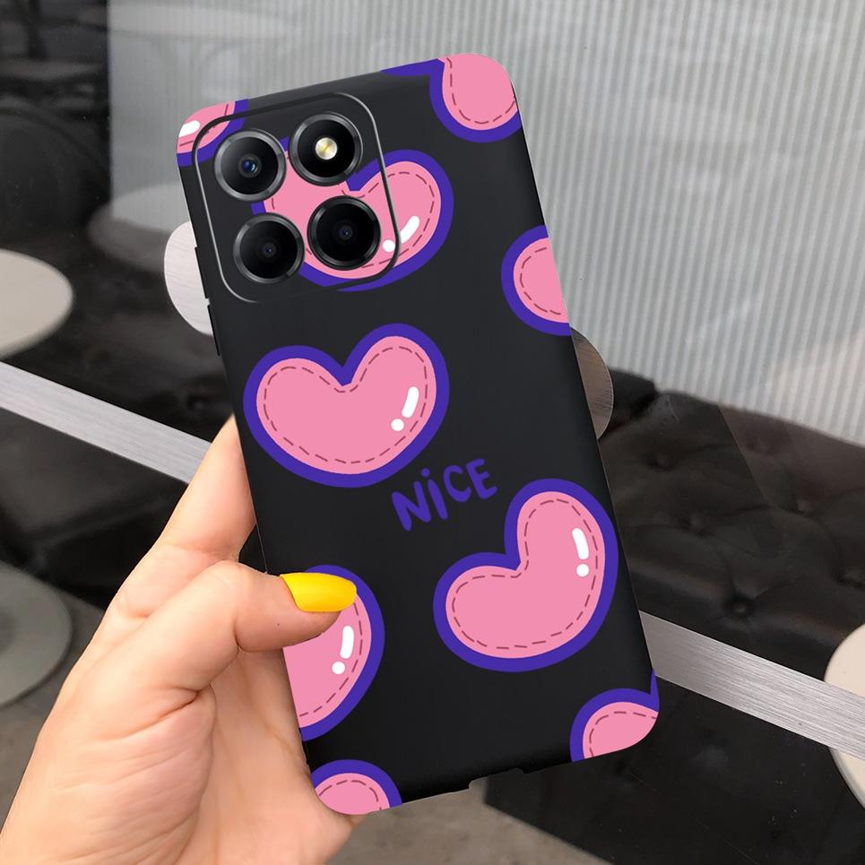 

For Honor 70 Lite Case Soft Silicone TPU Phone back Cover For Huawei Honor 70Lite Honor70 Lite Cases Couple Heart Funda Coque Honor 70 Lite