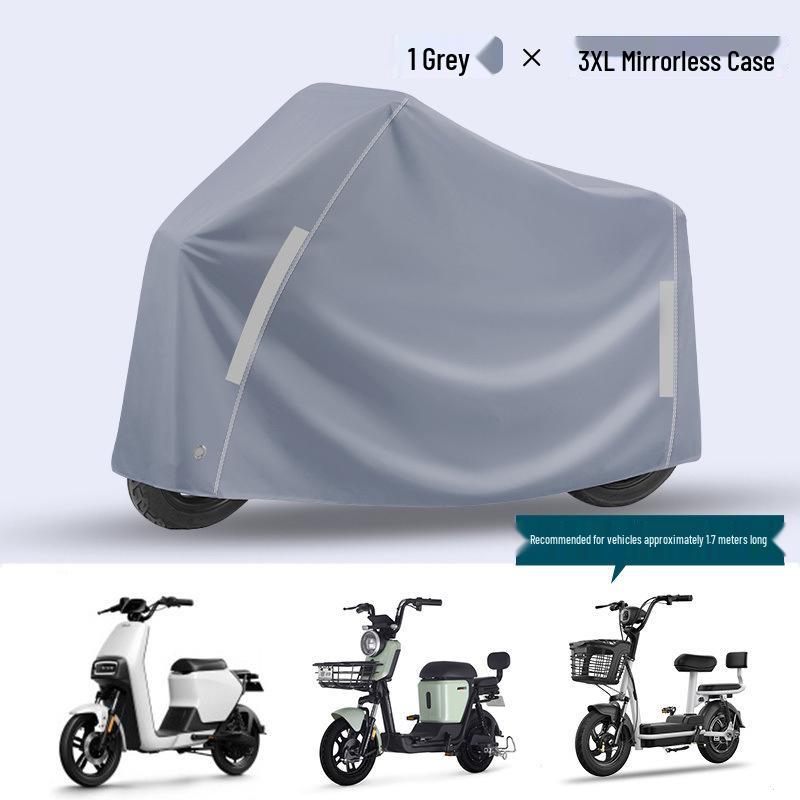 Electric Motorcycle Dustproof & Rainproof Cover Set for Scooters and Battery Cars