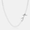 METROCITY JEWELRY 1992 PERLA Sterling Silver White Necklace A251SN1761WPH