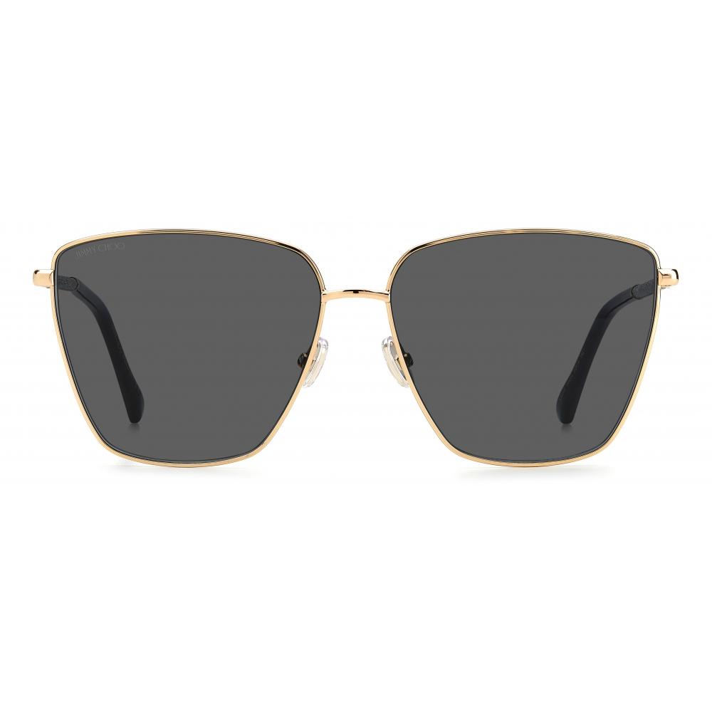 

Jimmy Choo LAVI S IR 02M2 Большие квадратные солнцезащитные очки мульти