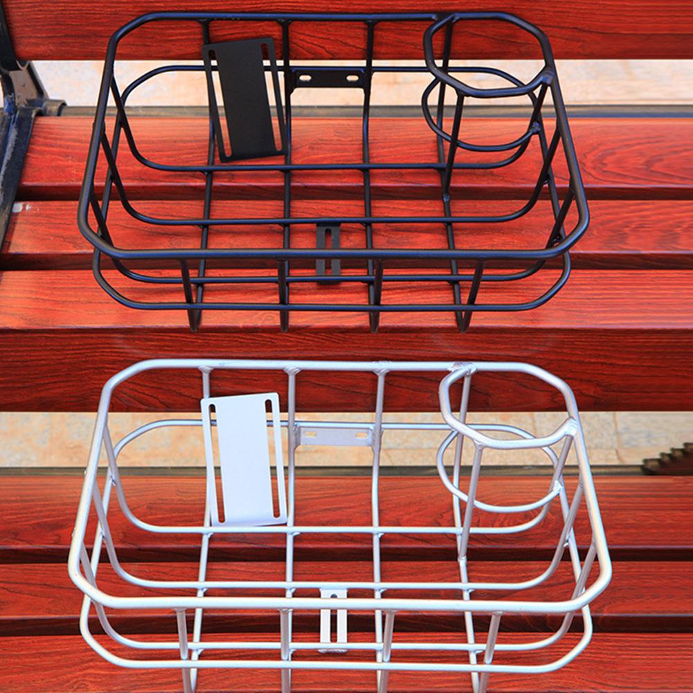 Basket For Mountain Bicycles Leisure Bike Basket Mountain Bike Basket Aluminum Alloy Basket Screw Accessories Included Cycling