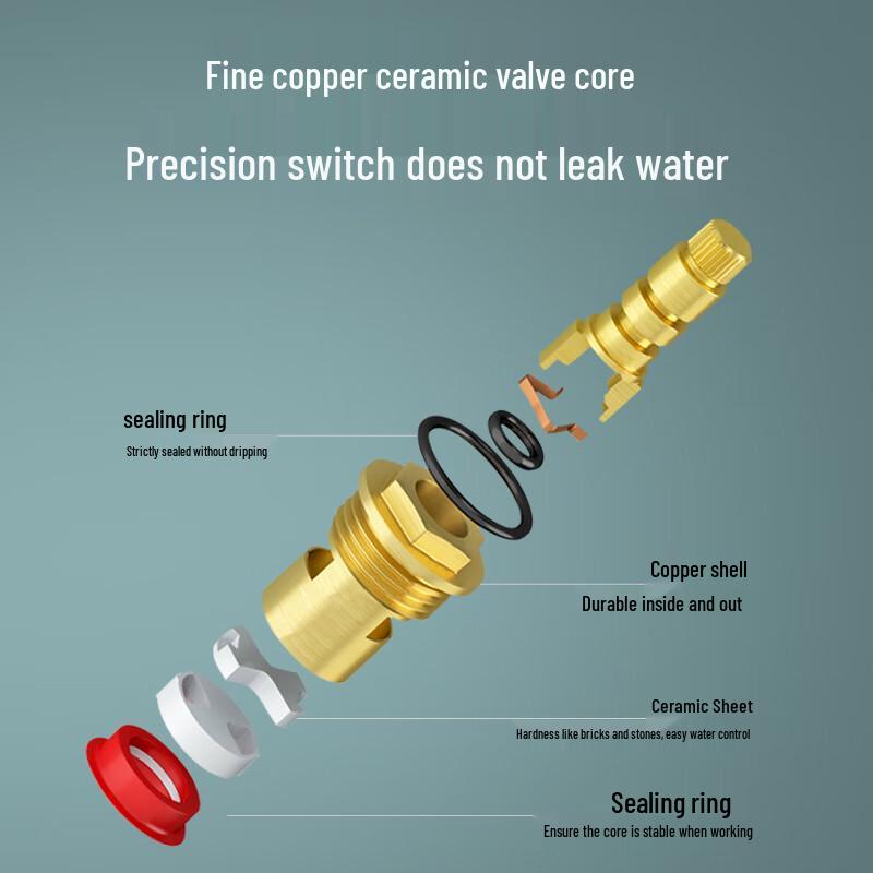 Rifeng 59 Brass Plated Angle Stop Valve