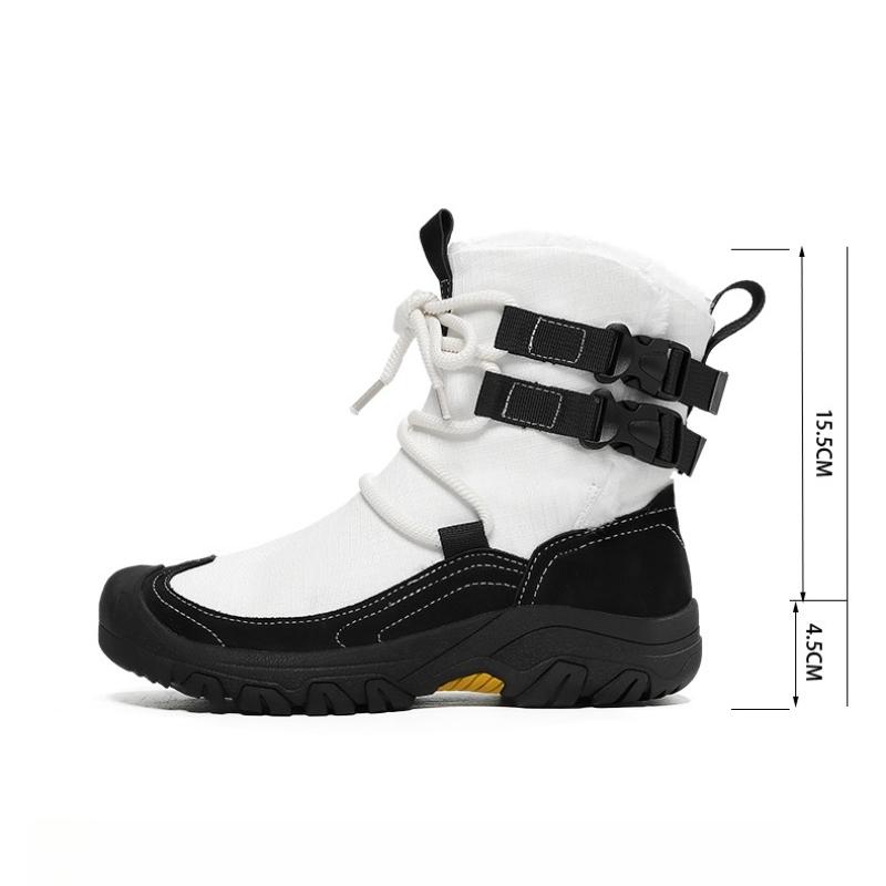 Winter Outdoor Waterproof Men's Snow Boots Russian Style Ankle Boots for Men
