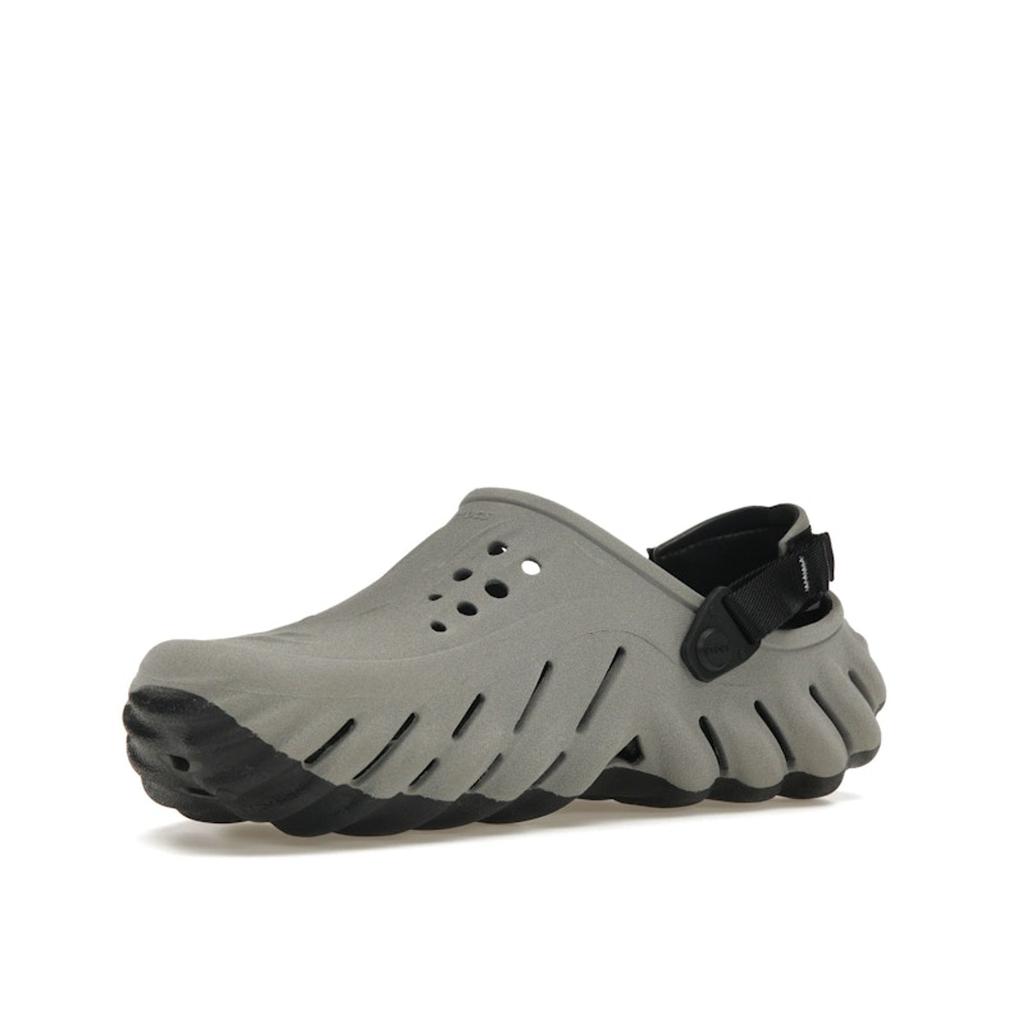 Crocs Echo Clog Reflective Men Sneakers Grey Black 208795-0WN