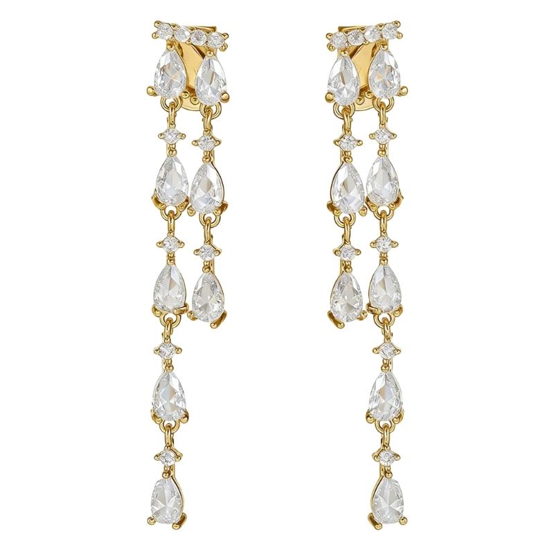 Elegant Droplet Ear Clip Decorative Charm Buckle For Freeclip 2 Headphone Comfortable Fit Secure Hold For Daily Use