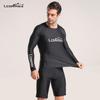 Mens UV Protection Rash Guard Set High Elastic Quick Dry Diving Surfing Snorkeling Wetsuit Summer Spring Fall Winter