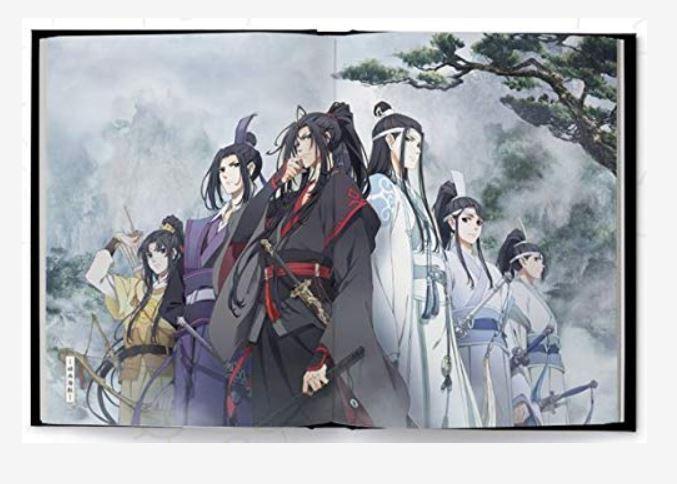 [USED] *Translated Chinese version of Dia Dao Zu Shi animation art setting collection anime goods art book Wei Wuxian Lan Wangji