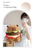 Capybara Hamburger Plush Pillow Doll - Perfect Birthday Gift for Women