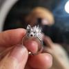 Retro Hond Ringen Verstelbare Dier Vingerring Mode Huisdier Ringen Valentijnsdag