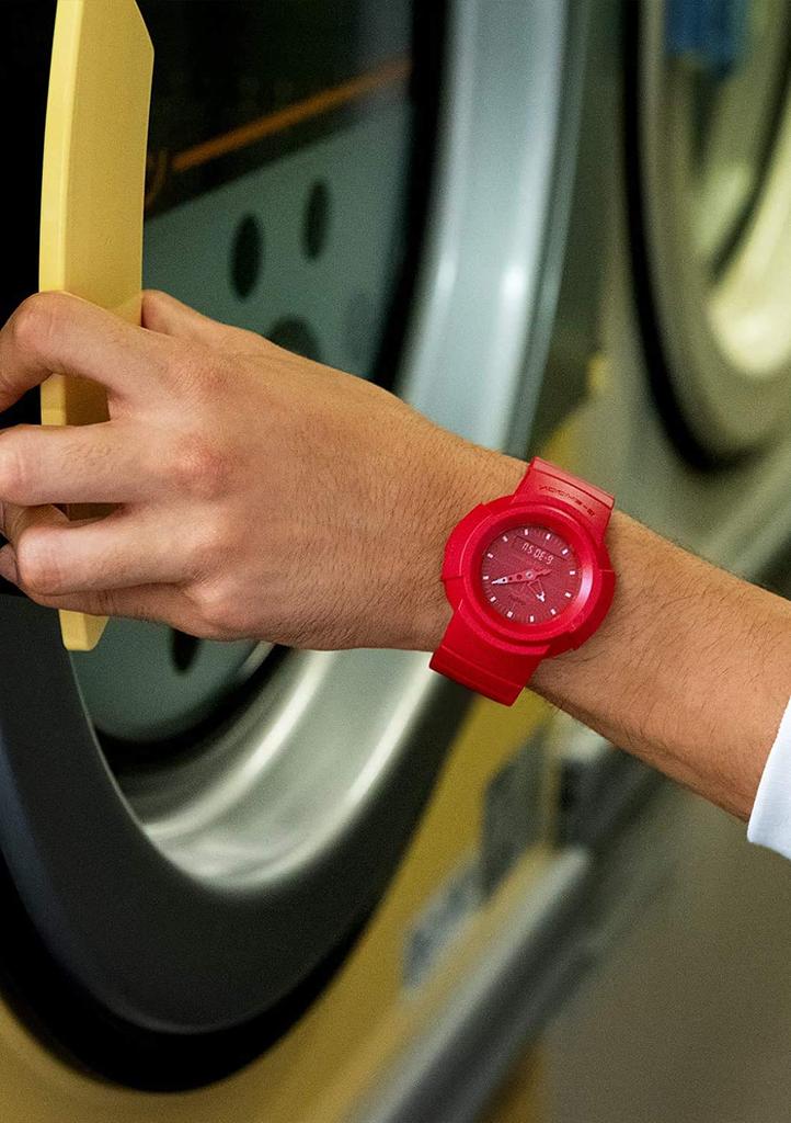 CASIO Casio Watch Waterproof Revival Red G-SHOCK G-Shock Men's AW-500 Ana-Digi AW-500BB-4E [Item]