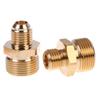 2Pcs Pressure Washer Adapter M22 X 1.5 Male Thread To G1/4 Inch Male Connector Brass Coupling Reducer Hose Connector Adapter For