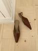 Fashion Muller Slippers Women Pumps Slip On Elegant Outdoor Slippers Spring Summer New Concise Casual Working Shoes Woman New Arrival