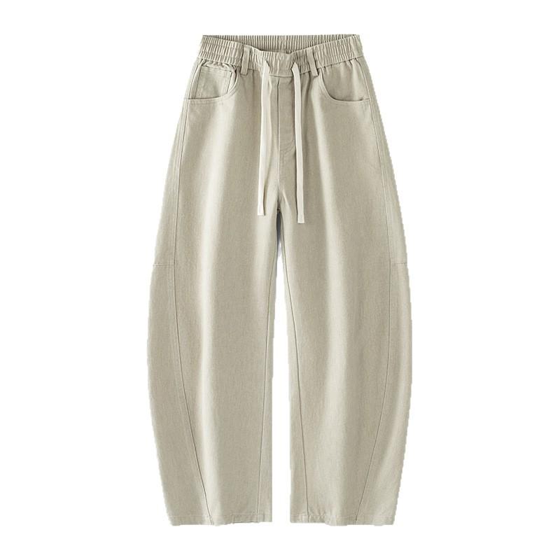Autumn and Winter American Trend Tooling Casual Pants Men's Loose and Versatile Wide-leg Drape Japanese Retro Straight Trousers
