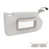 Sun Visor Replacement with Mirror and Makeup Light Stylish Grey Effective Sun Shielding Visor Board 