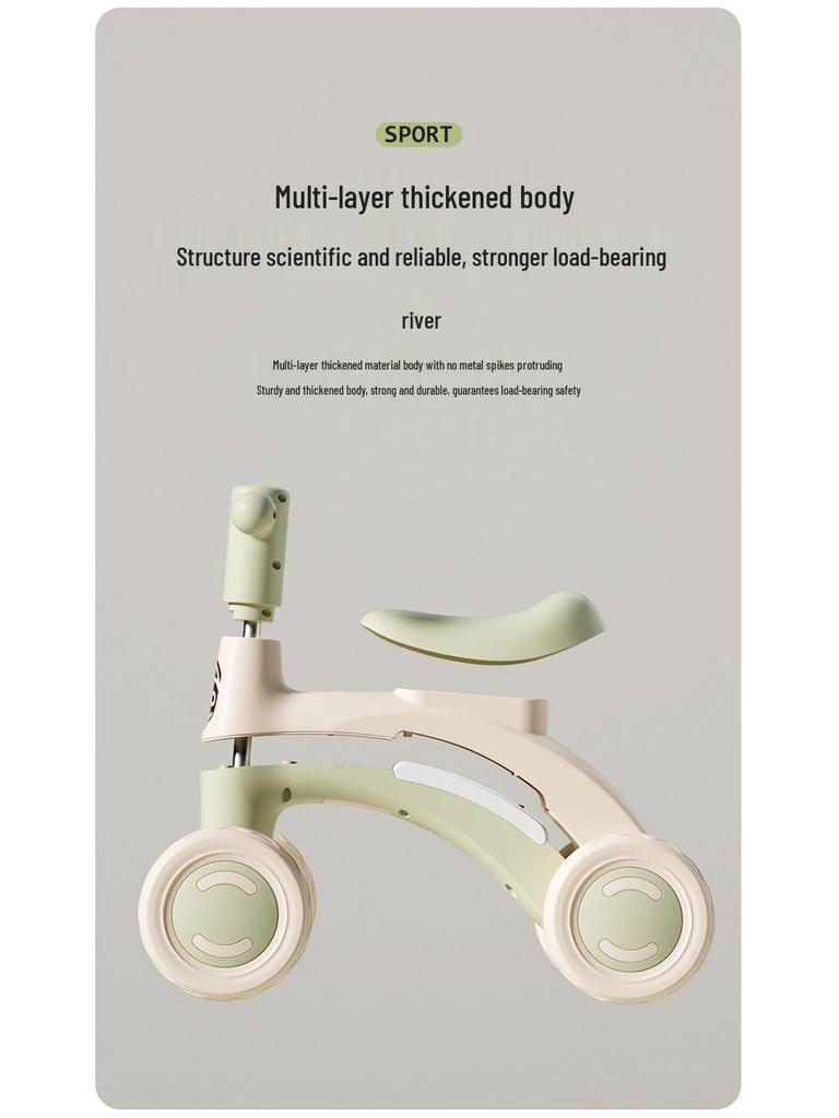 Odrážedlo a chodítko pro batolata: Tříkolka bez pedálů pro věk 1-3 roky