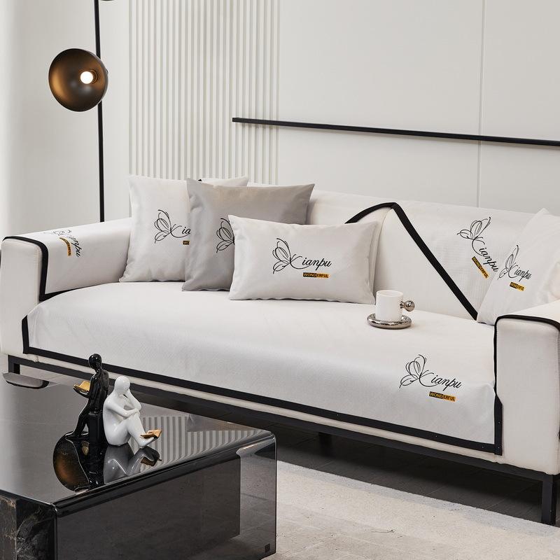 Luxusní potah na pohovku, lehký polštář, luxusní látkový potah na moderní luxusní potah na pohovku, protiskluzový potah na ručník
