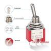 3-Pin 2-Position Rocker Head-Shaking Toggle Switch MTS-102 (M6 Installation)