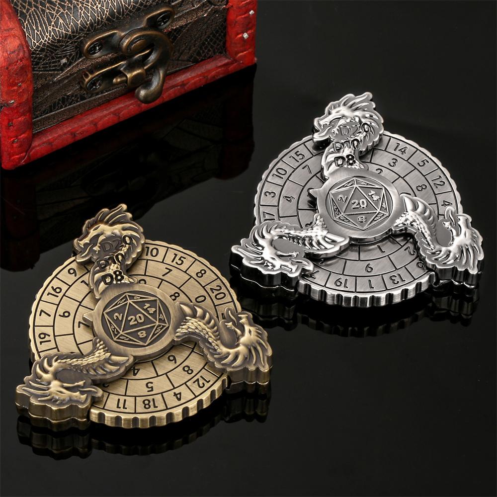7-in-1 Metal Dice Turntable Party Game Gifts
