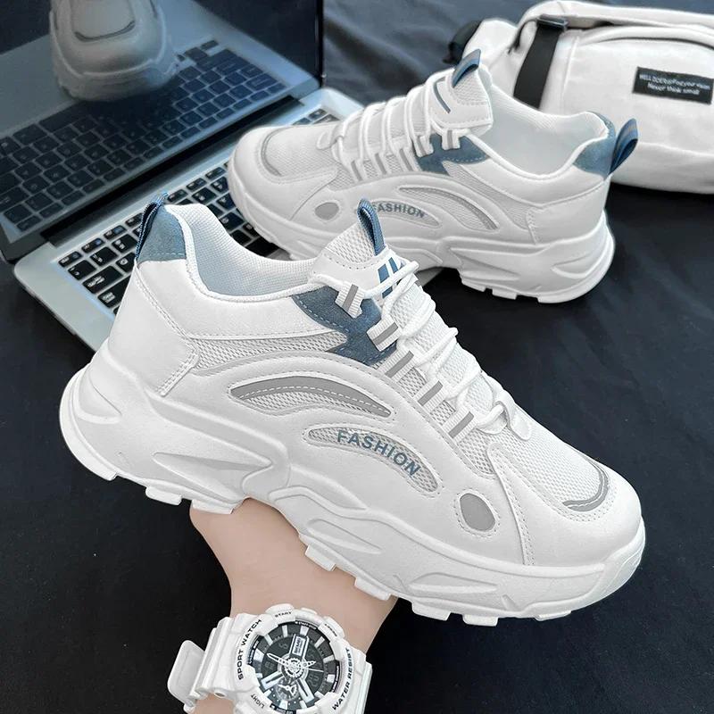Fashion 2025 New Casual Sports Dad Shoes for Men Trendy Shoes Men's Sneakers Male Breathable Platform Tenis Masculino Shoes Zapatillas