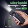 Triple Light Source EDC Flashlight (K01/K02)-Super Bright White LED,Green Laser Pointer & 365nm UV Light for Currency Detection,Camping, Maintenance